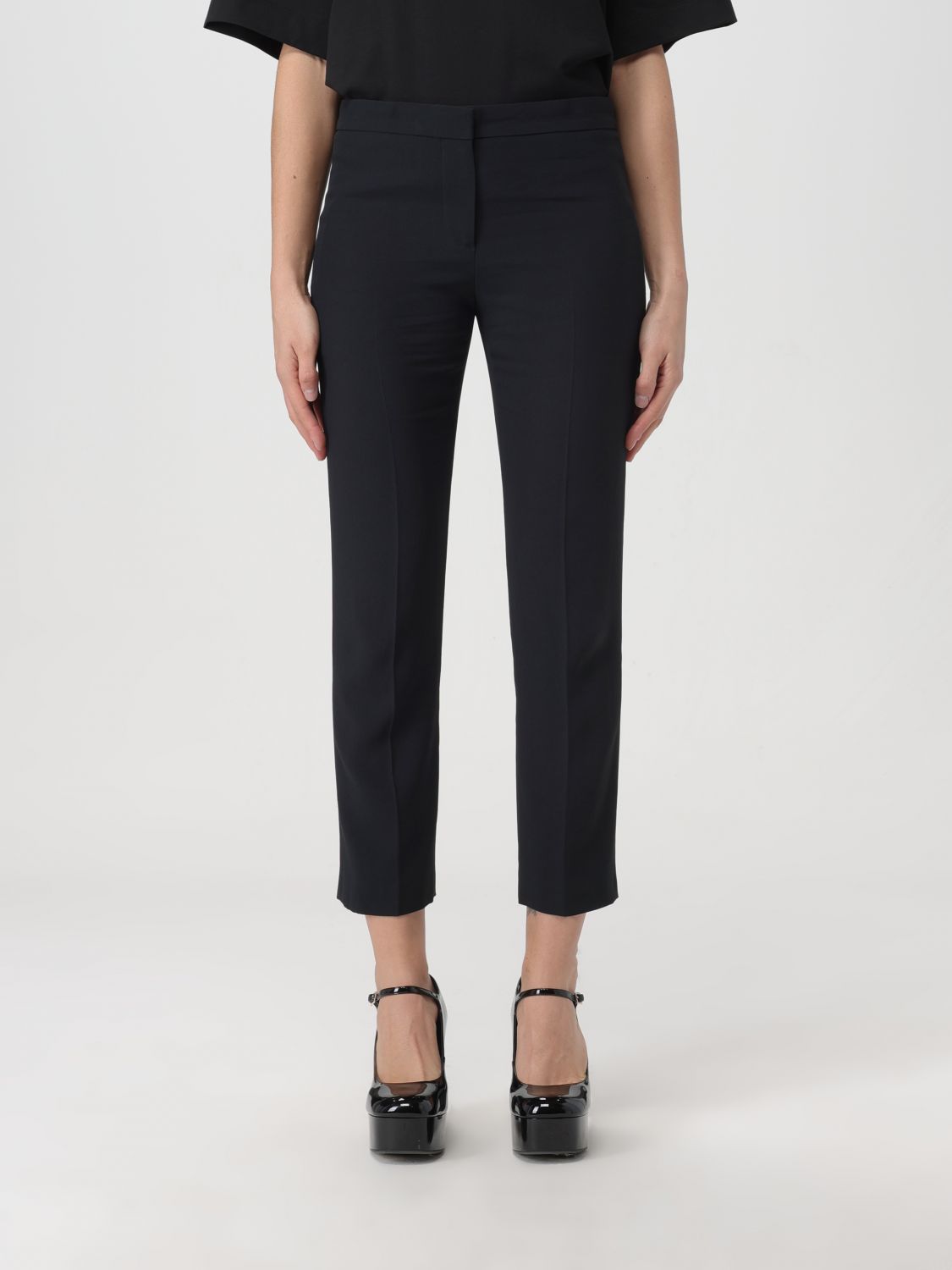 Alexander McQueen Trousers ALEXANDER MCQUEEN Woman colour Black