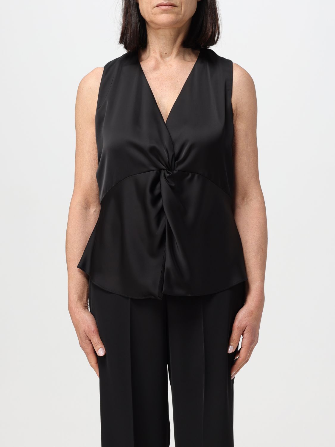 H Couture Top H COUTURE Woman color Black