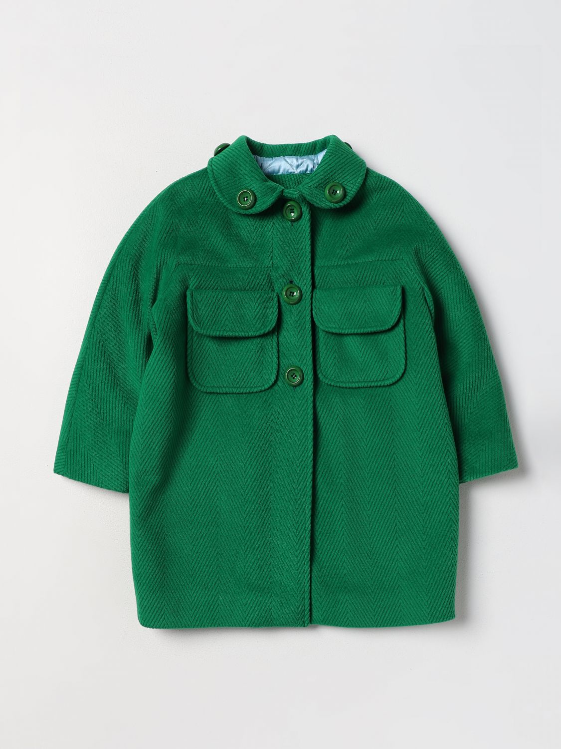 Mi Mi Sol Coat MI MI SOL Kids colour Green