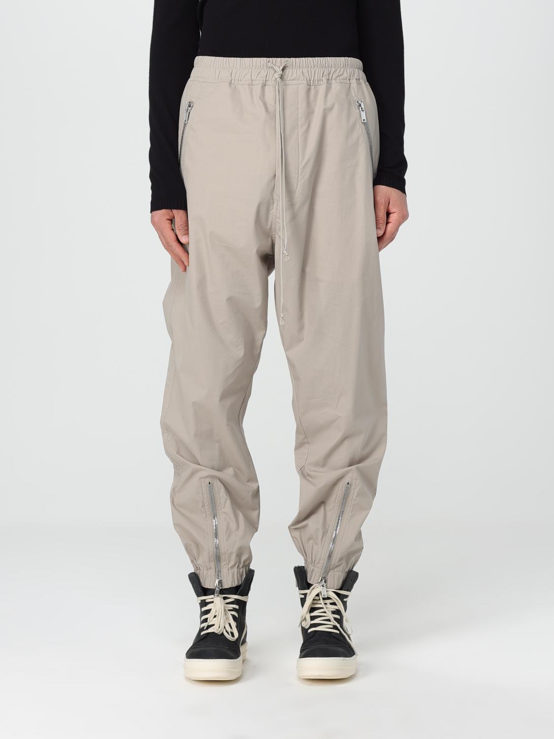 Rick Owens Trousers RICK OWENS Men colour Pearl