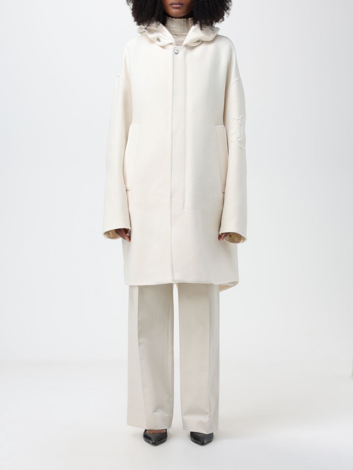 Jil Sander Coat JIL SANDER Woman colour White