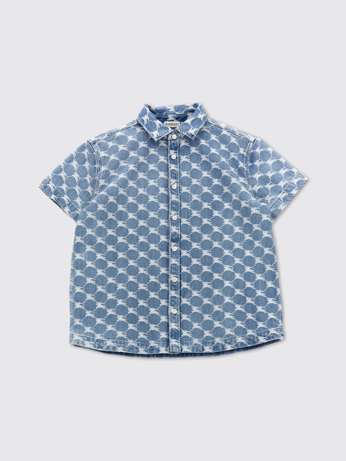 Burberry Kids Shirt BURBERRY KIDS Kids colour Blue