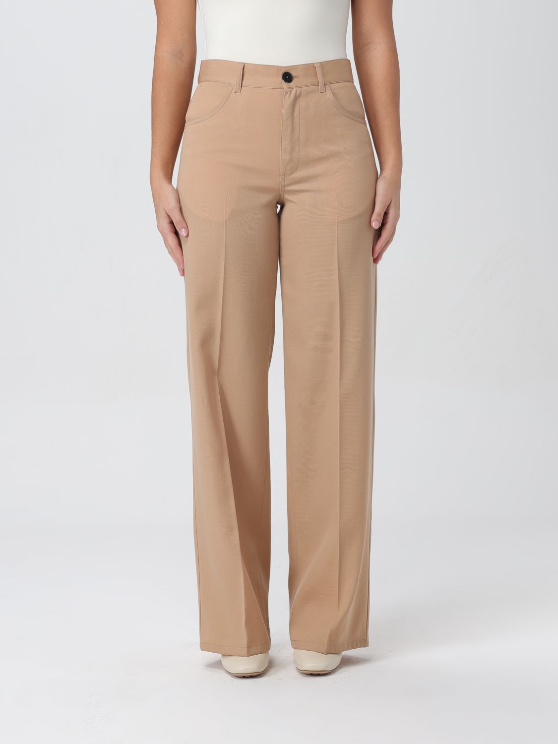 Jil Sander Trousers JIL SANDER Woman colour Beige