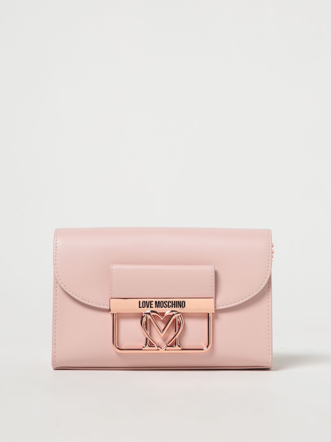 Love Moschino Crossbody Bags LOVE MOSCHINO Woman colour Blush Pink