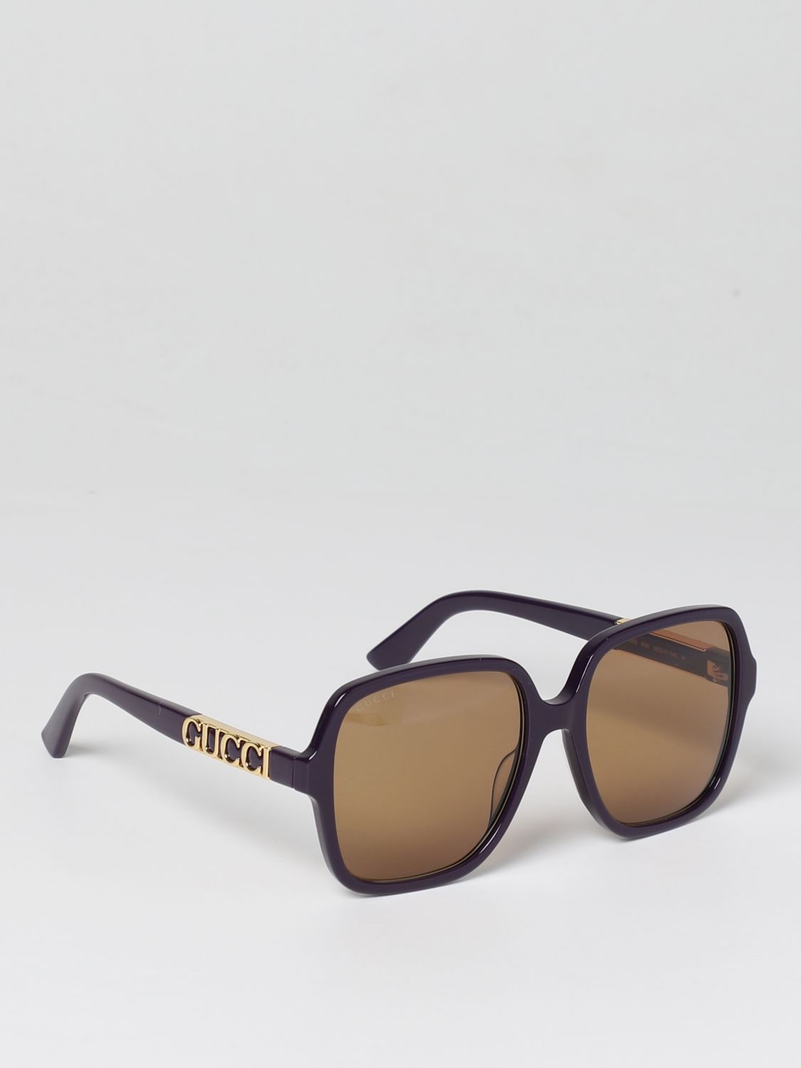 Gucci Sunglasses GUCCI Woman colour Violet