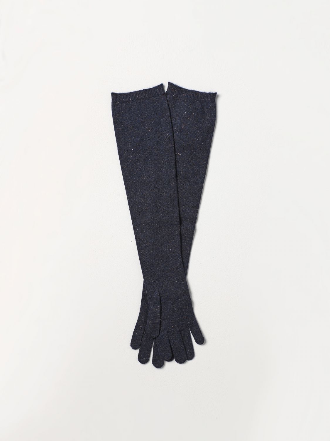 Brunello Cucinelli Gloves BRUNELLO CUCINELLI Woman colour Blue