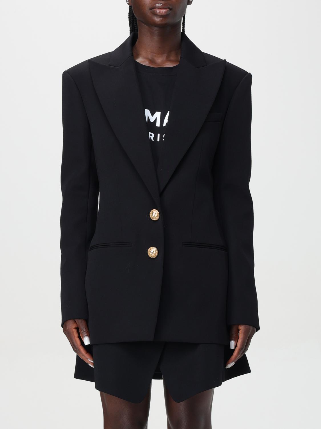 Balmain Blazer BALMAIN Woman color Black