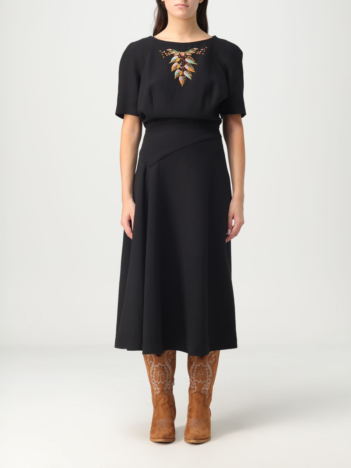 Etro Dress ETRO Woman colour Black