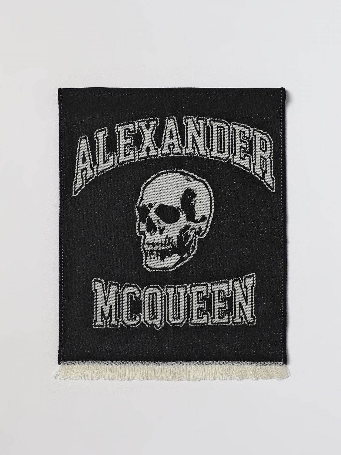 Alexander McQueen Scarf ALEXANDER MCQUEEN Men colour Black