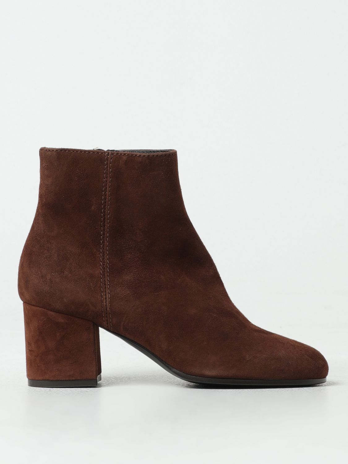 Via Roma 15 Flat Ankle Boots VIA ROMA 15 Woman colour Brown