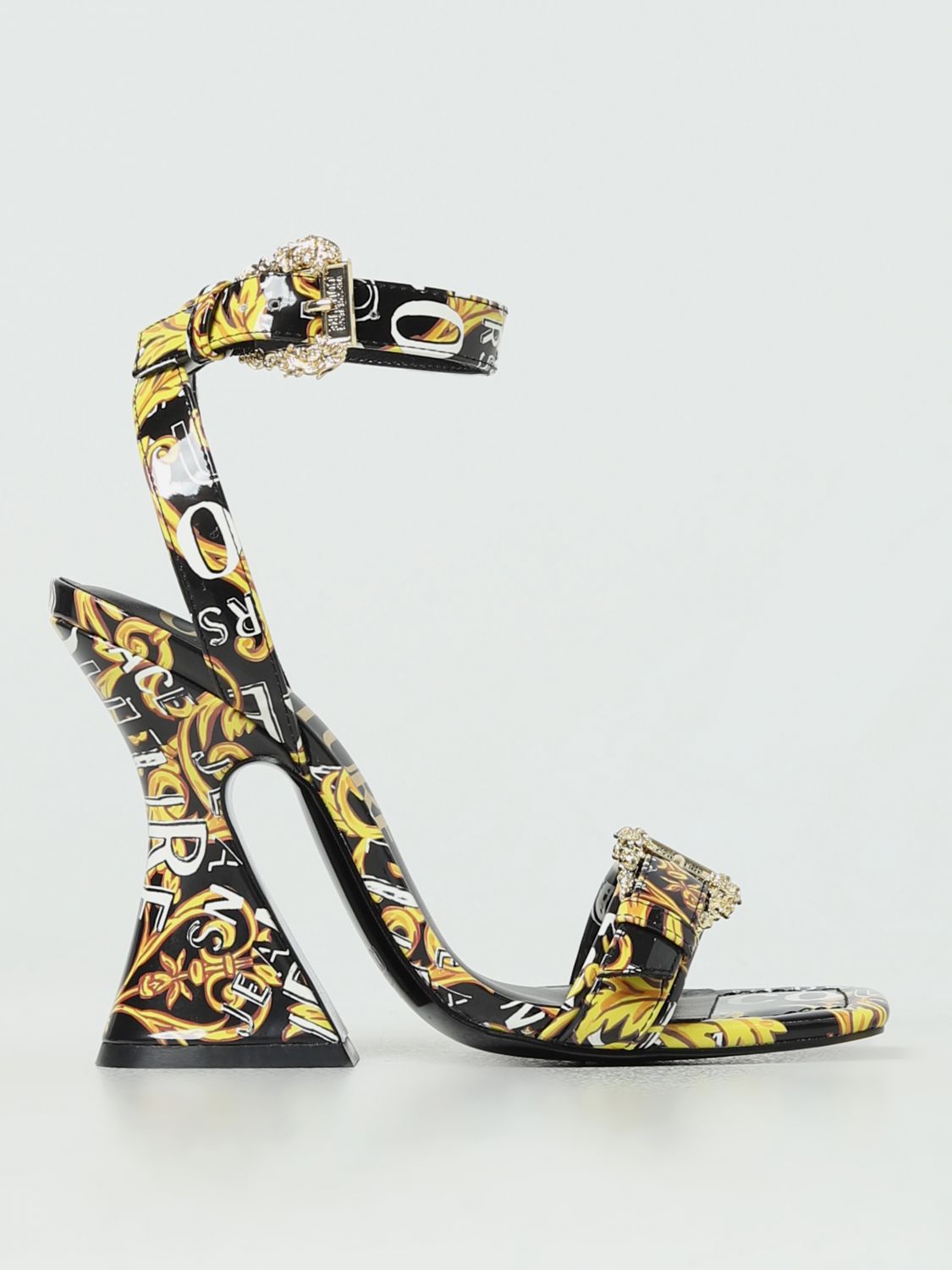 Versace Jeans Couture Heeled Sandals VERSACE JEANS COUTURE Woman colour Black