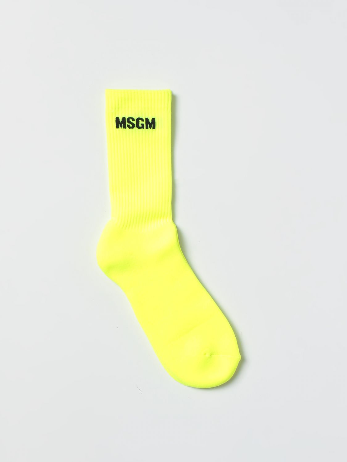 Msgm Socks MSGM Men colour Yellow