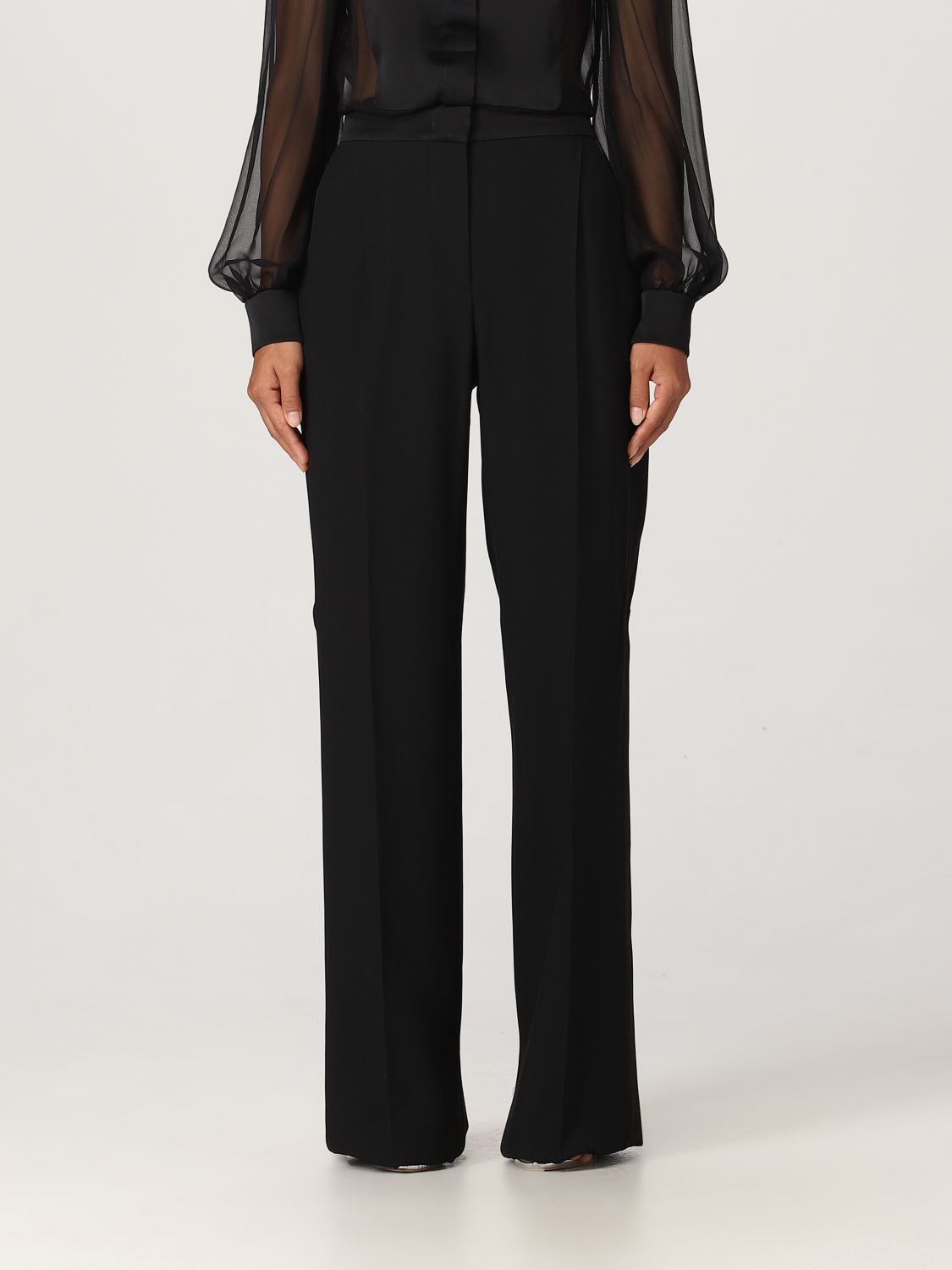 Alberta Ferretti Trousers ALBERTA FERRETTI Woman colour Black