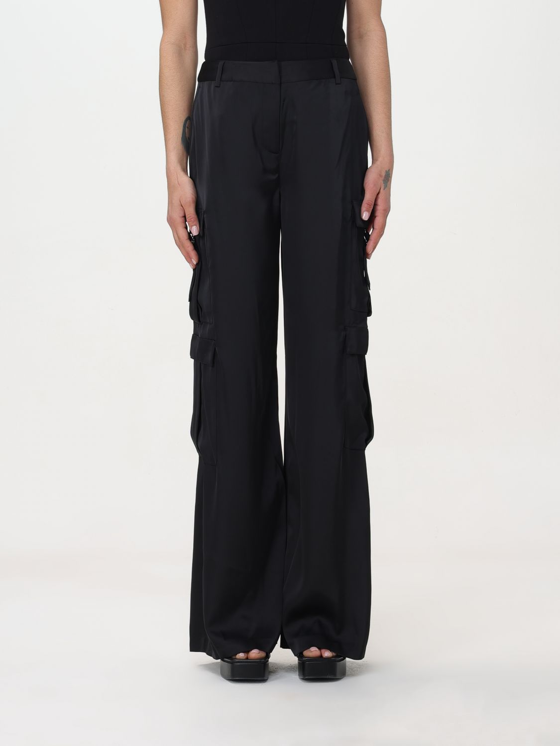 Karl Lagerfeld Trousers KARL LAGERFELD Woman colour Black