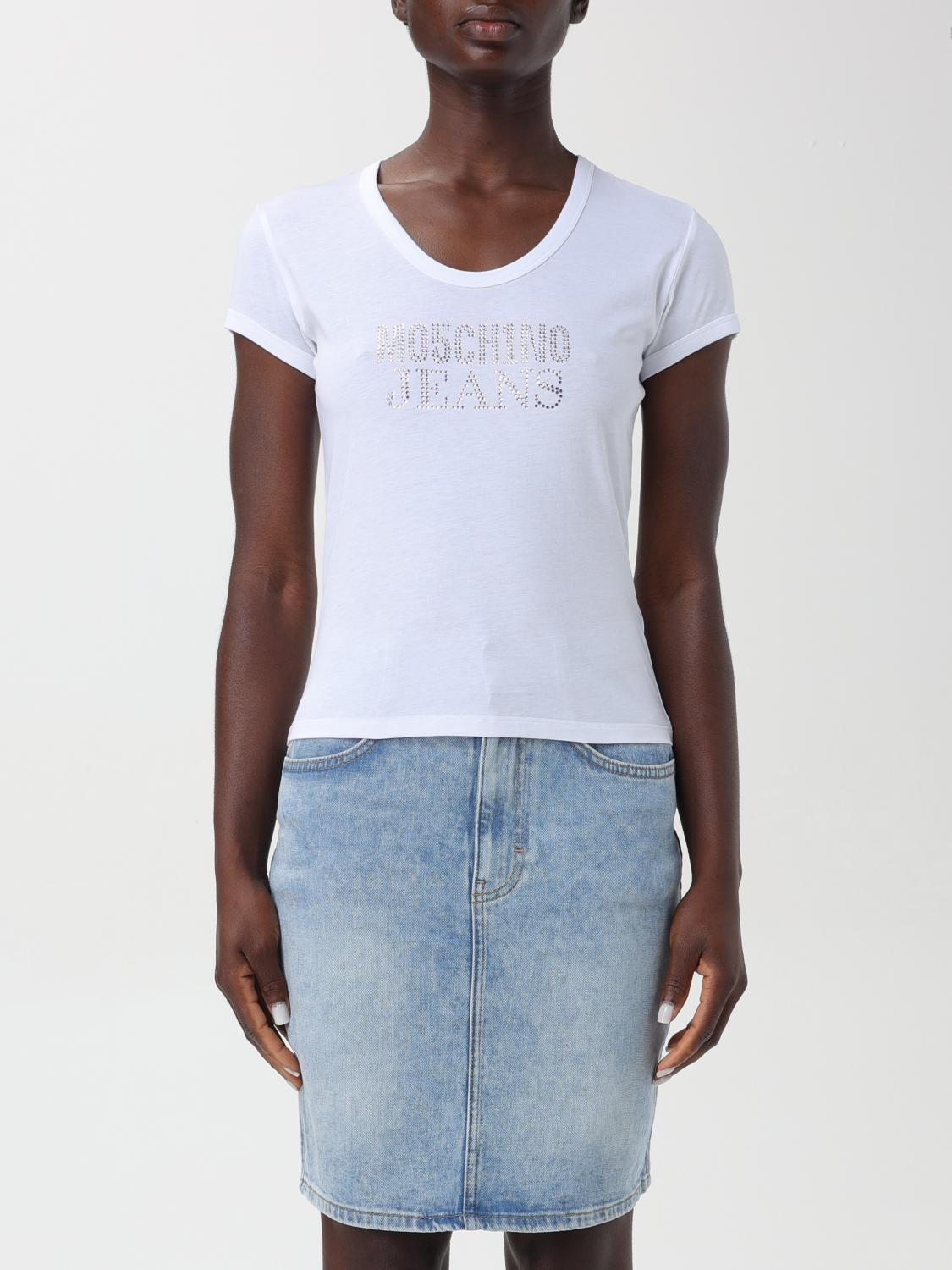 Moschino Jeans T-Shirt MOSCHINO JEANS Woman color White