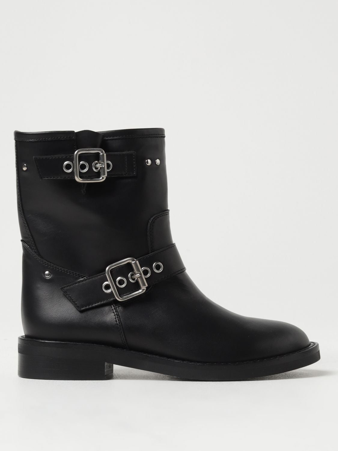 Via Roma 15 Flat Ankle Boots VIA ROMA 15 Woman colour Black