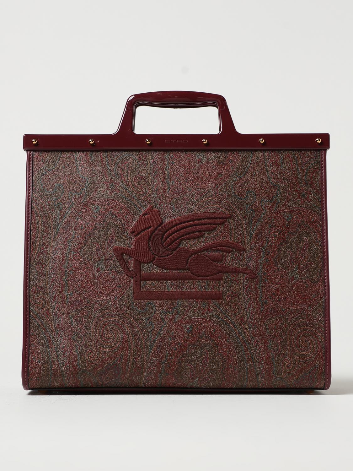 Etro Tote Bags ETRO Woman colour Brown