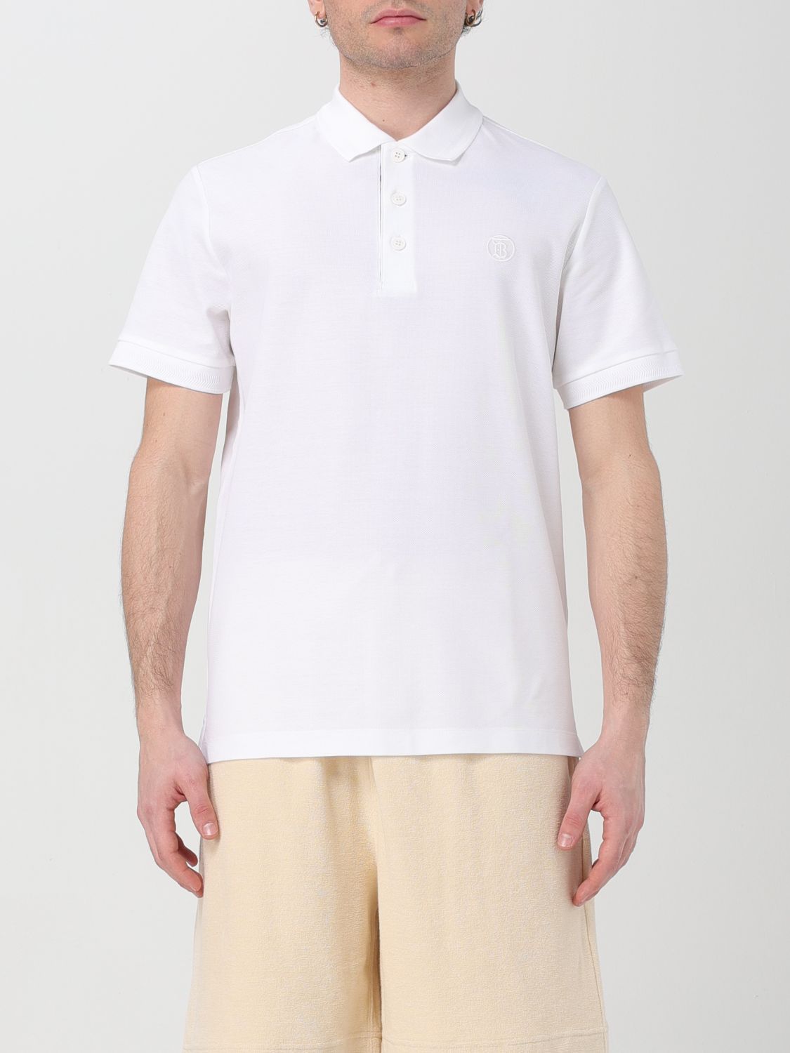 Burberry Polo Shirt BURBERRY Men colour White