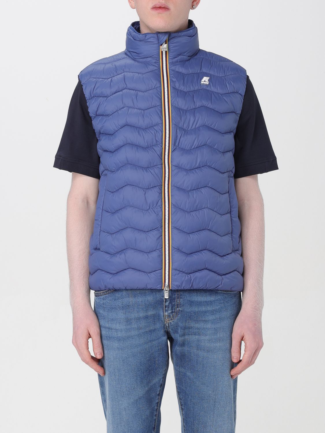 K-Way Waistcoat K-WAY Men colour Blue 1