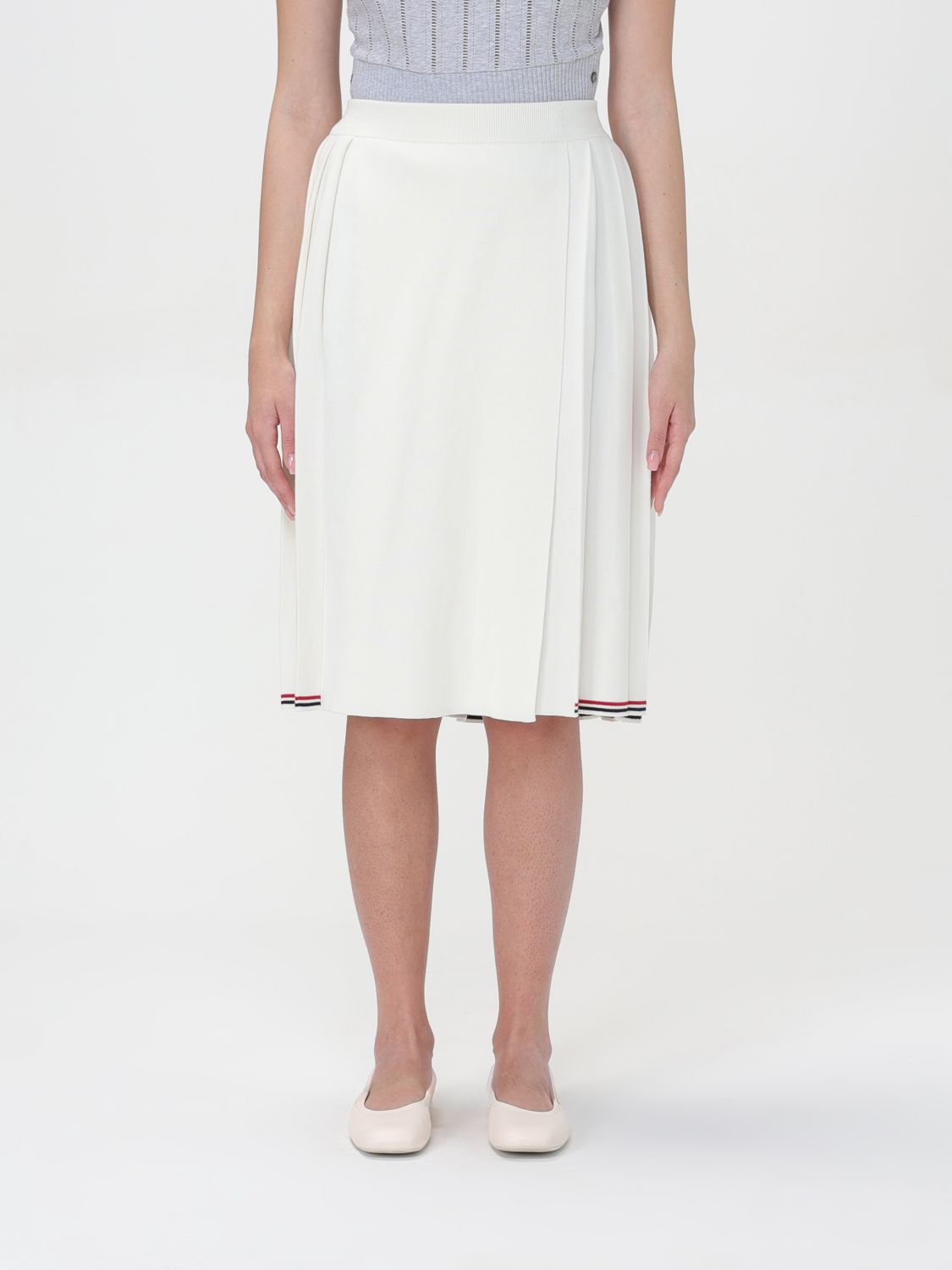 Thom Browne Skirt THOM BROWNE Woman color White