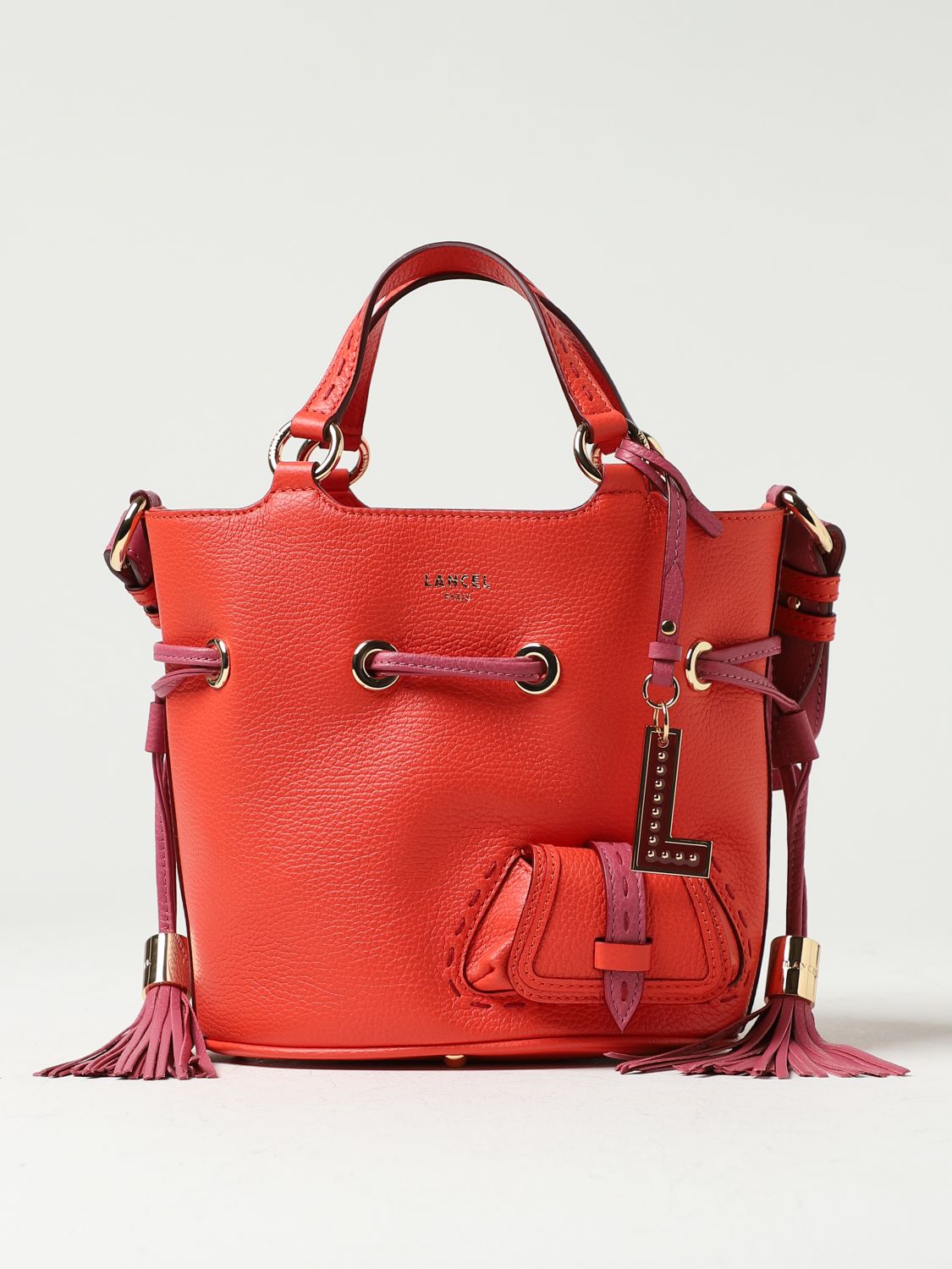 Lancel Mini Bag LANCEL Woman colour Orange