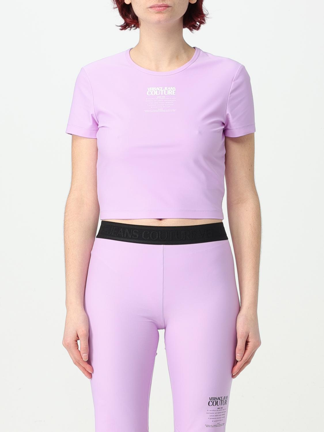 Versace Jeans Couture T-Shirt VERSACE JEANS COUTURE Woman colour Violet