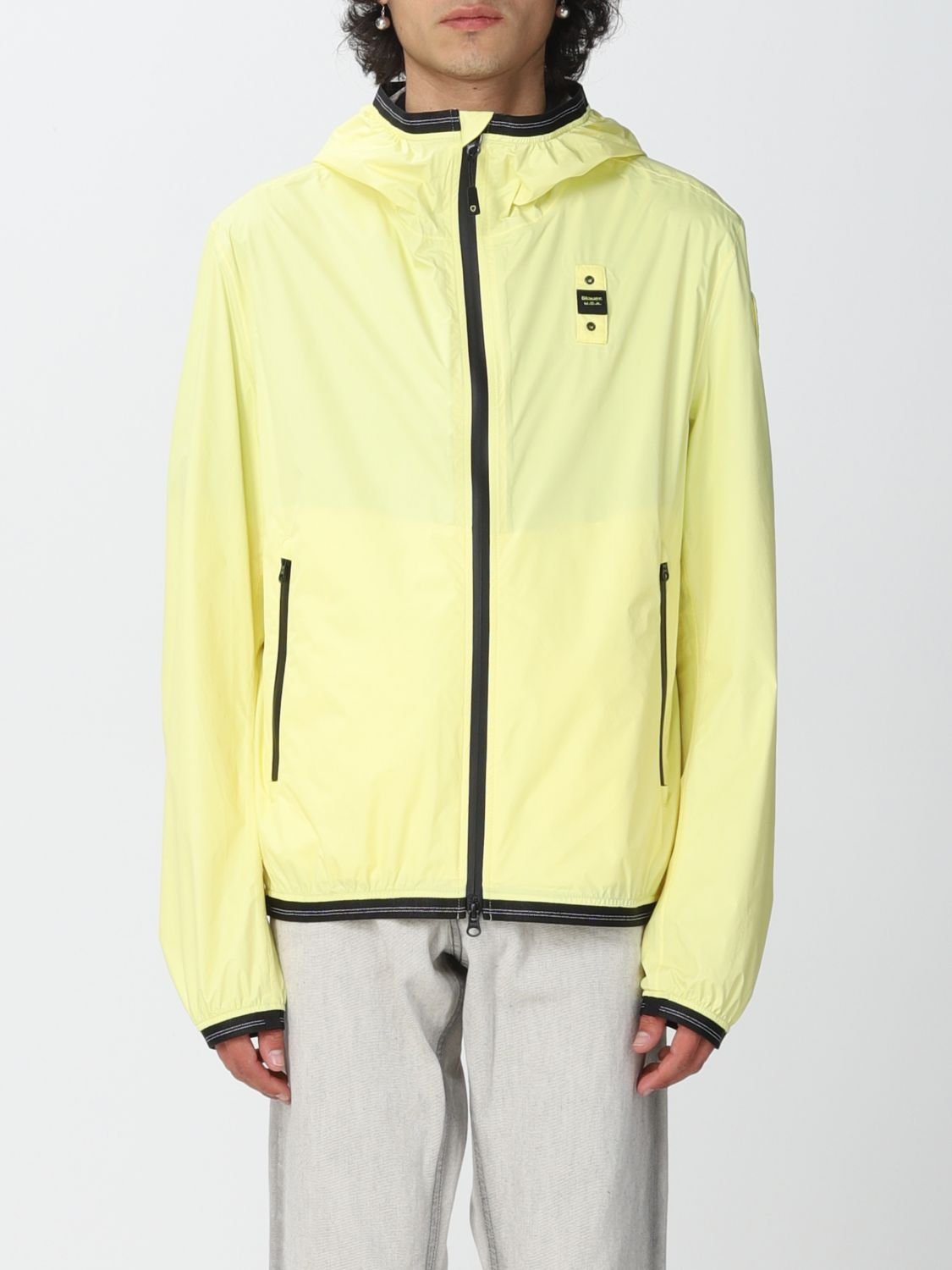 Blauer Jacket BLAUER Men colour Yellow