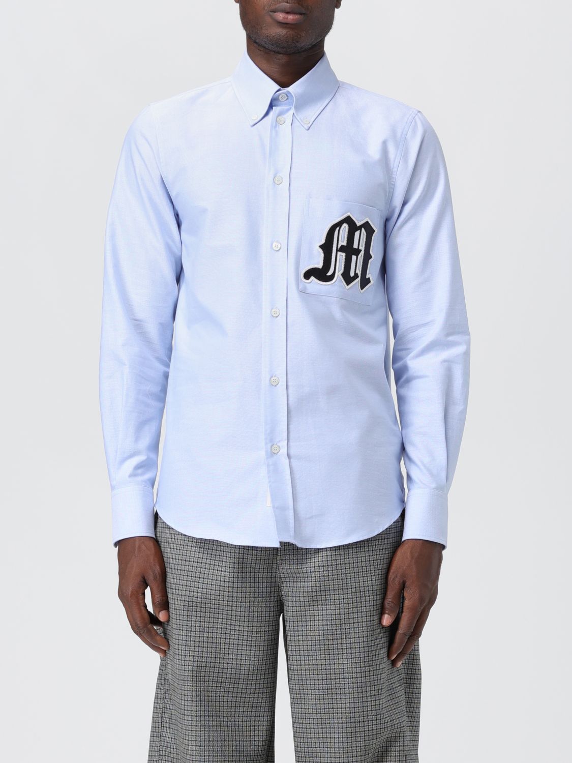 Msgm Shirt MSGM Men colour Sky Blue