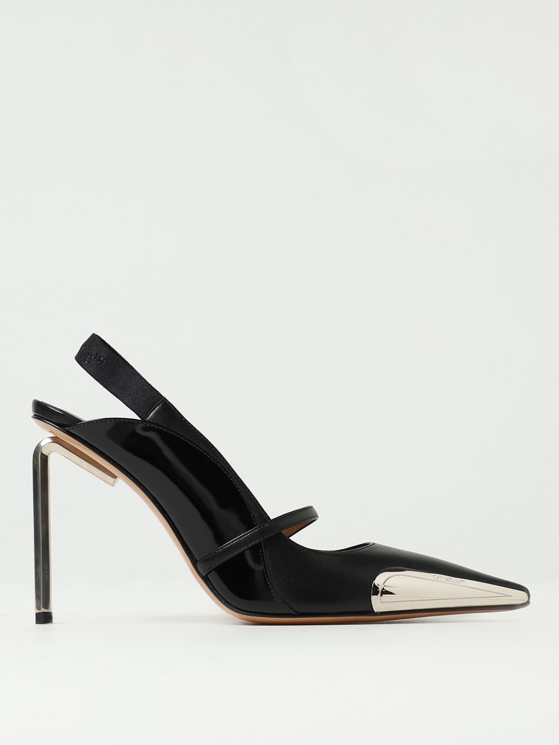 OFF-WHITE Heeled Sandals OFF-WHITE Woman colour Black