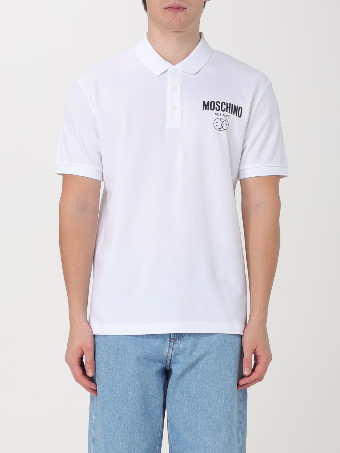 Moschino Couture Polo Shirt MOSCHINO COUTURE Men colour White