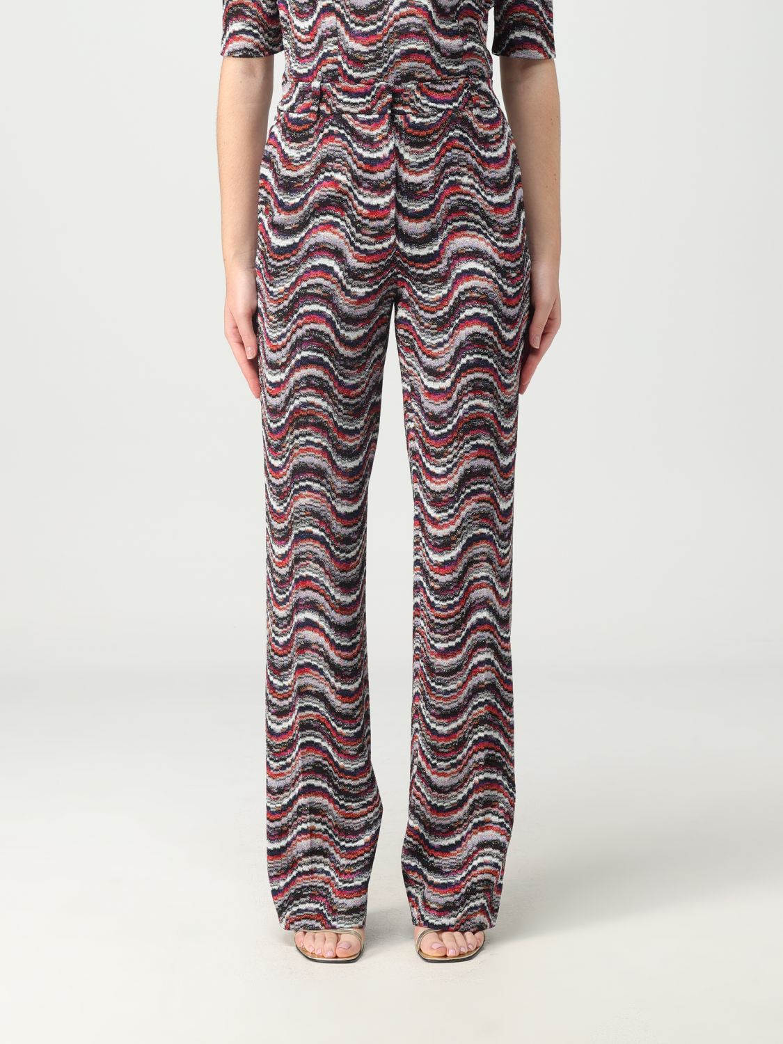 Missoni Trousers MISSONI Woman colour Multicolor