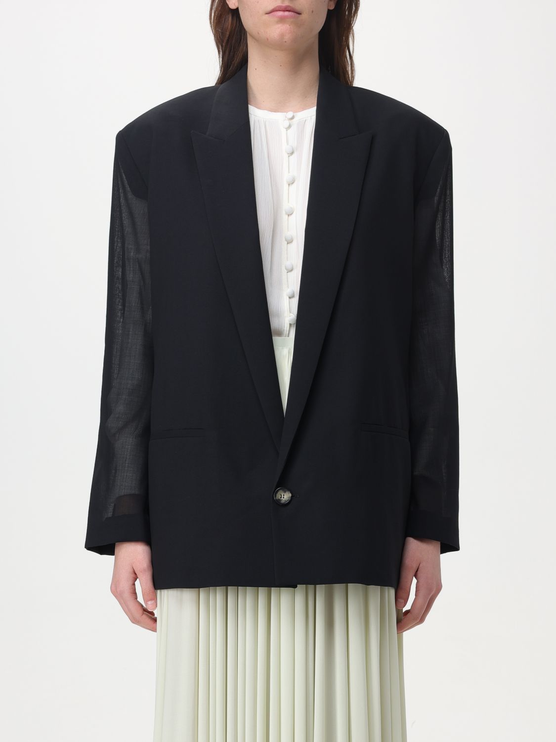 Philosophy Di Lorenzo Serafini Jacket PHILOSOPHY DI LORENZO SERAFINI Woman colour Black