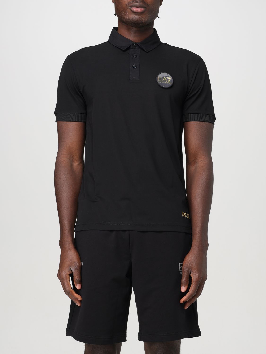 EA7 Polo Shirt EA7 Men color Black