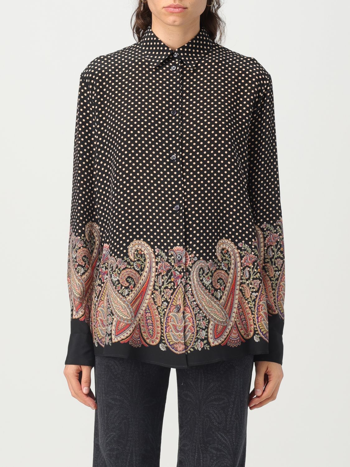 Etro Shirt ETRO Woman colour Black