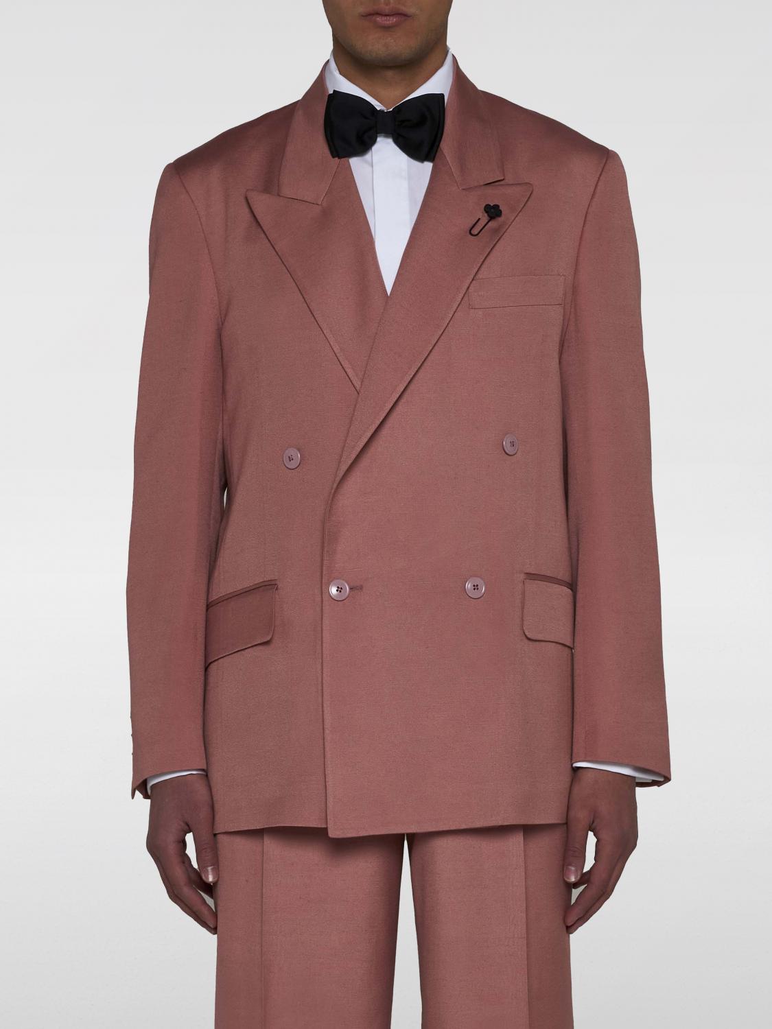 Lardini Blazer LARDINI Men color Pink