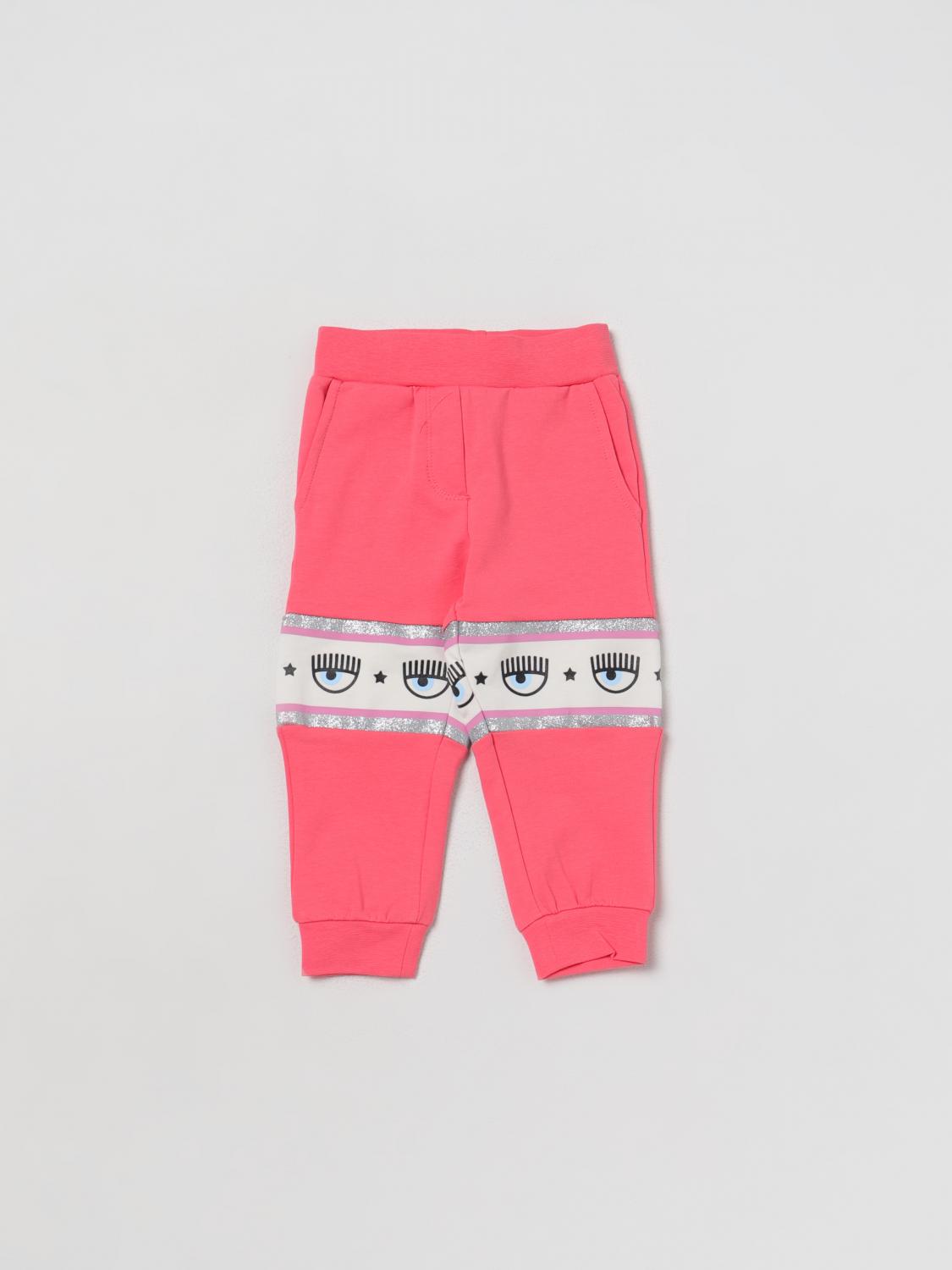 CHIARA FERRAGNI Trousers CHIARA FERRAGNI Kids colour Red