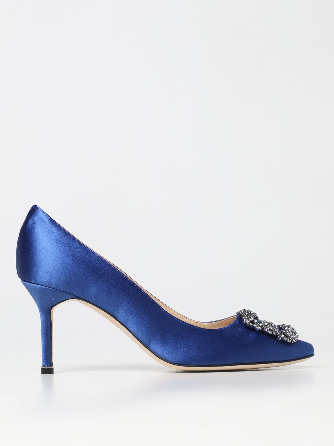 Manolo Blahnik Court Shoes MANOLO BLAHNIK Woman colour Royal Blue