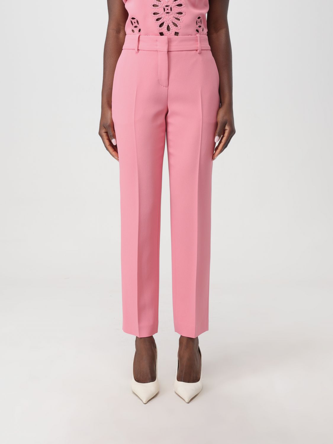 Ermanno Scervino Trousers ERMANNO SCERVINO Woman colour Pink