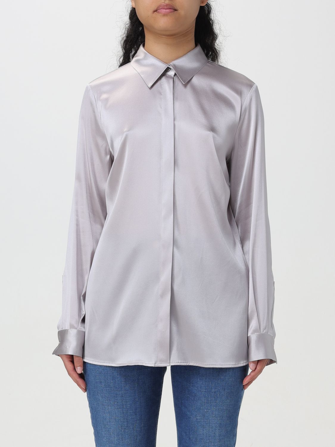 Elisabetta Franchi Shirt ELISABETTA FRANCHI Woman colour Pearl