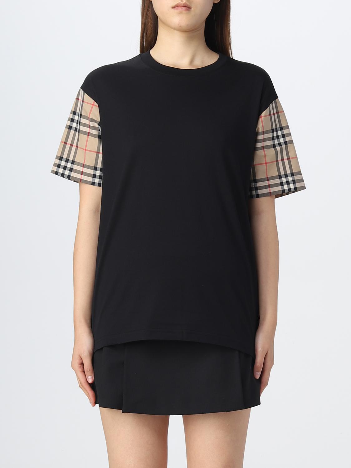 Burberry T-Shirt BURBERRY Woman colour Black