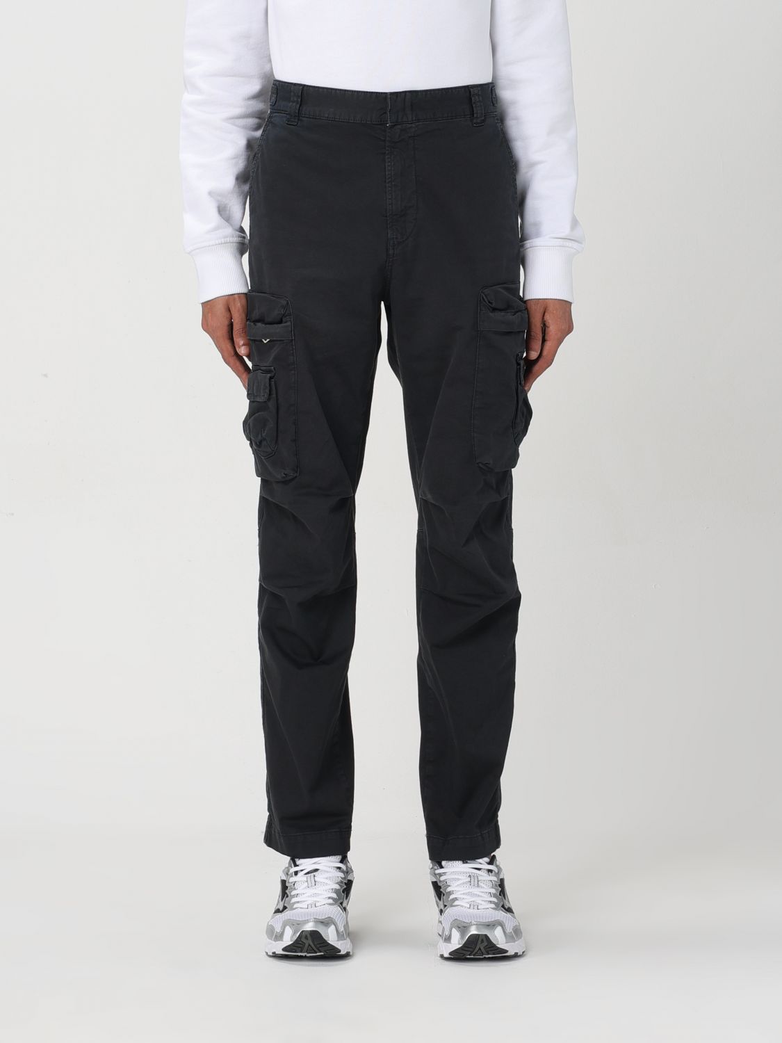 Diesel Trousers DIESEL Men colour Black