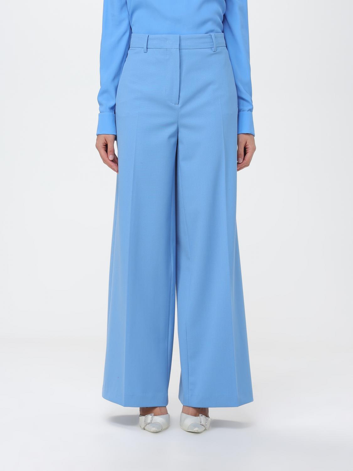 N° 21 Trousers N° 21 Woman colour Blue