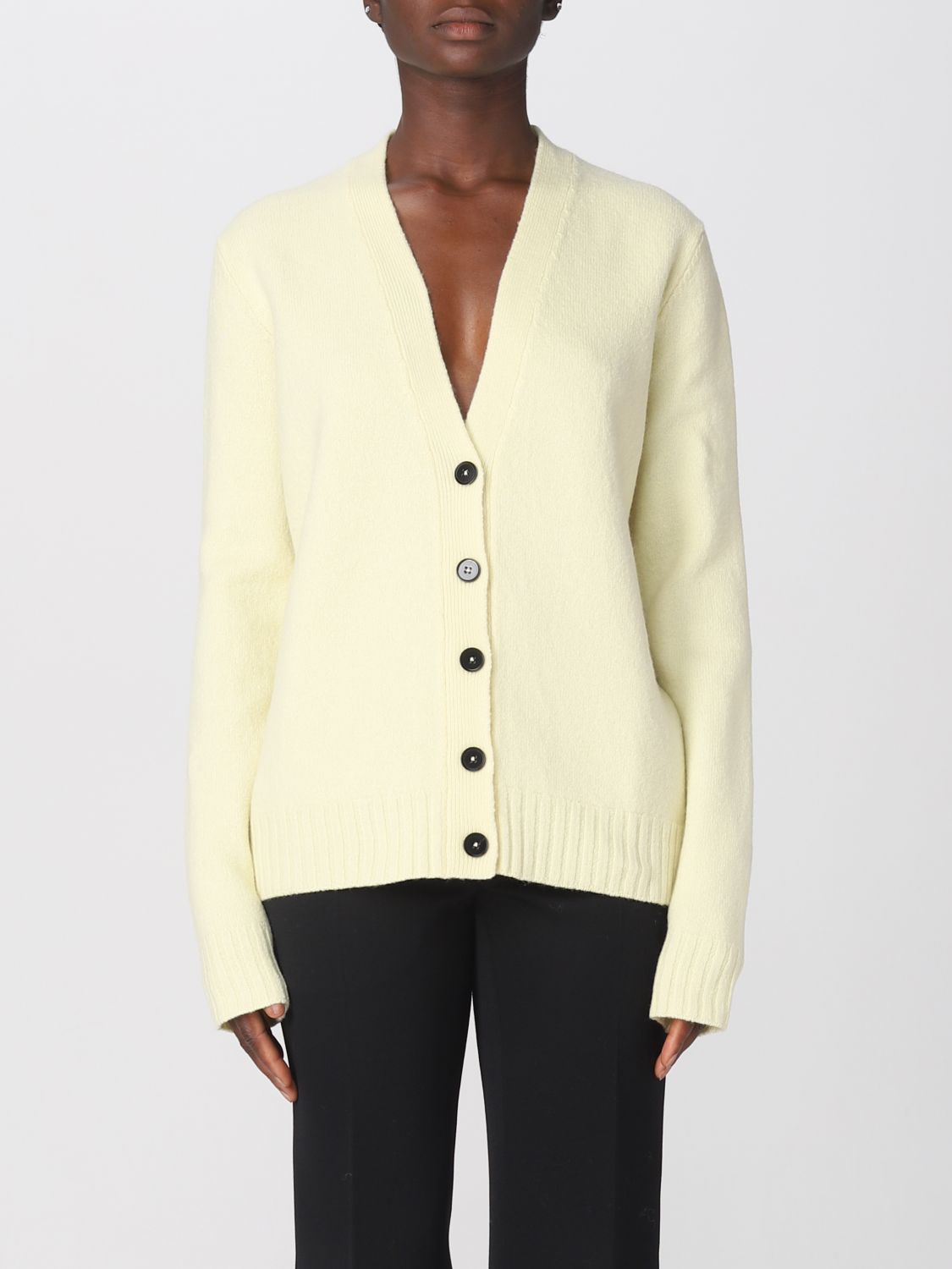 Jil Sander Cardigan JIL SANDER Woman colour Cream