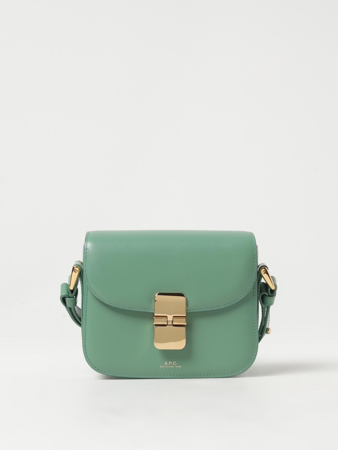 A.P.C. Mini Bag A.P.C. Woman colour Mint