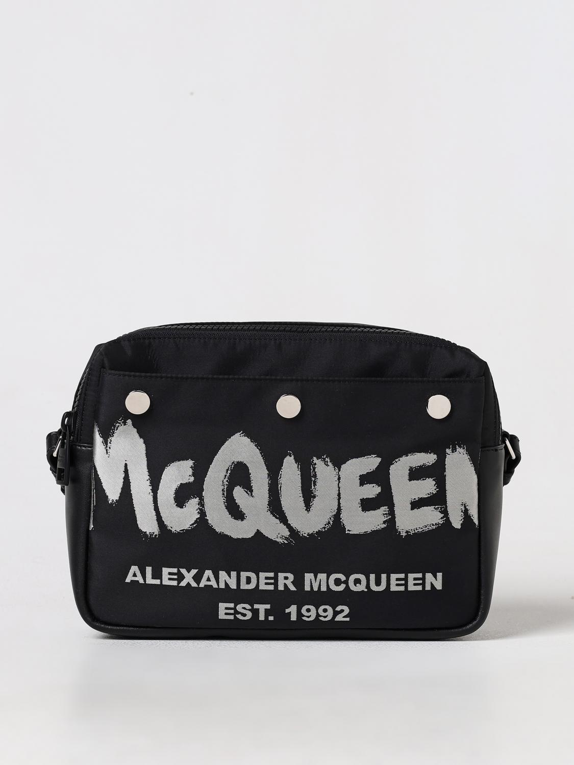 Alexander McQueen Shoulder Bag ALEXANDER MCQUEEN Men color Black