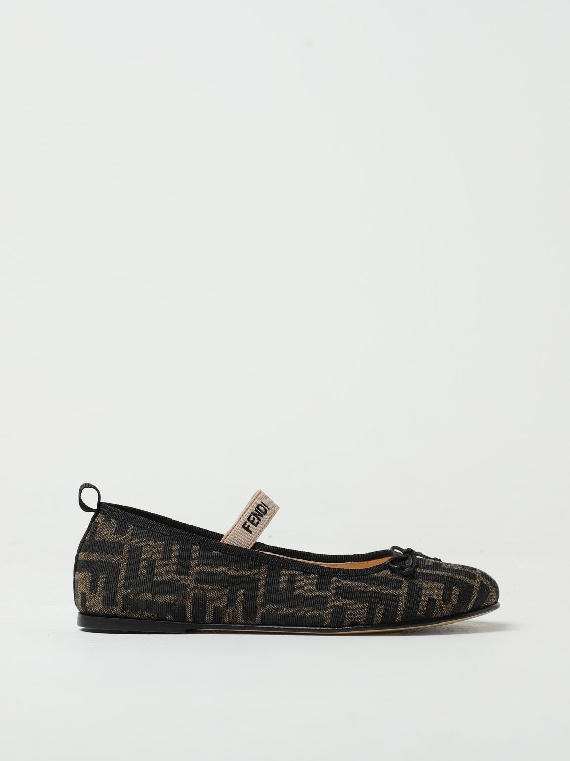 Fendi Kids Shoes FENDI KIDS Kids colour Tobacco