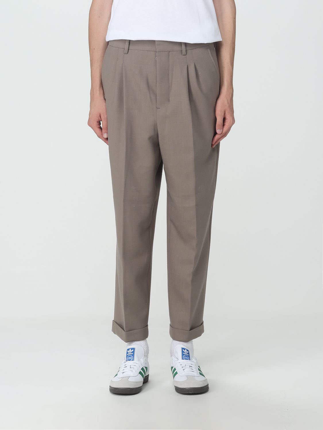 Ami Paris Trousers AMI PARIS Men colour Beige