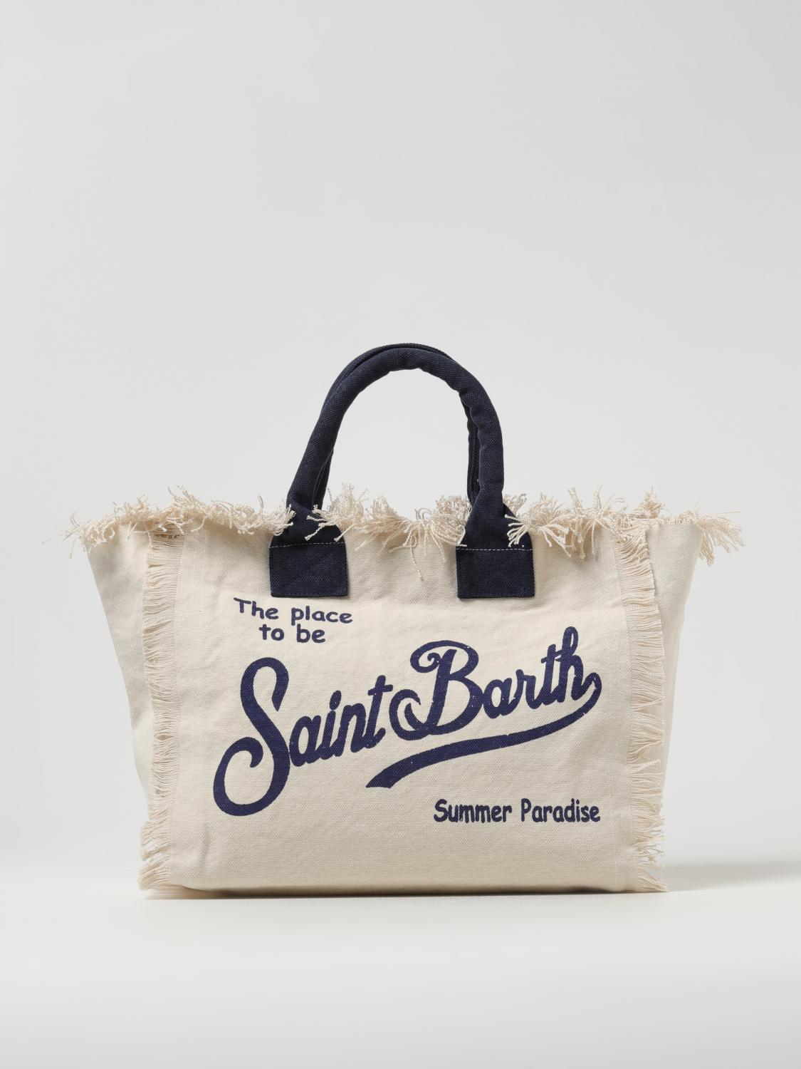 Mc2 Saint Barth Tote Bags MC2 SAINT BARTH Woman color White