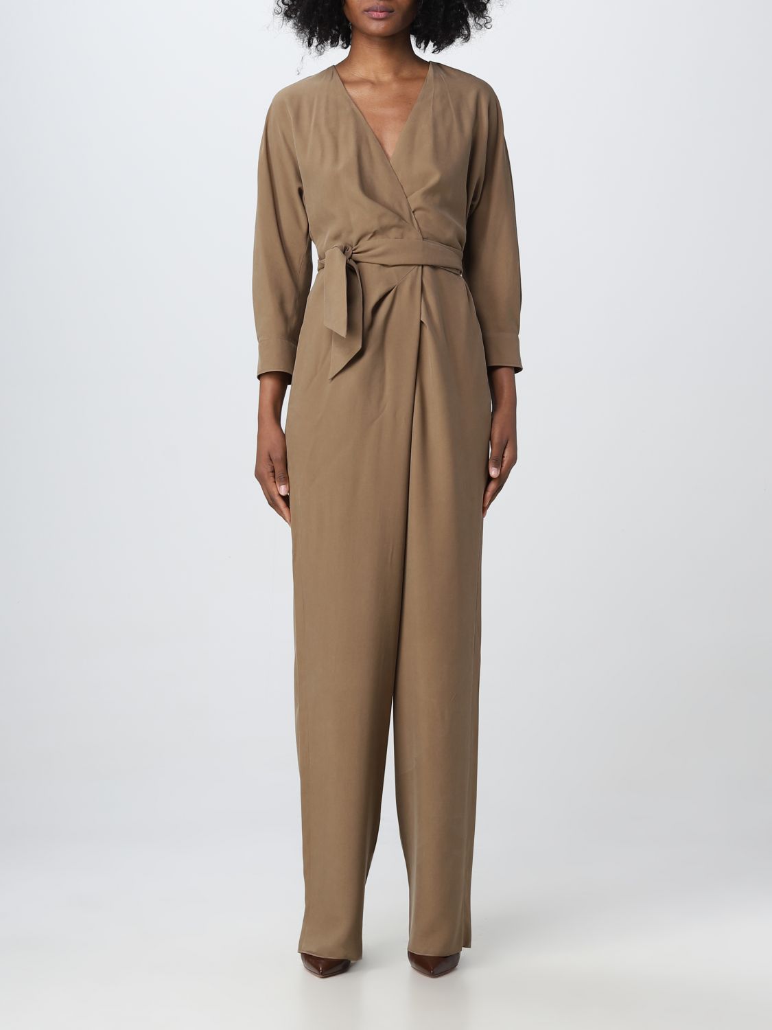 Max Mara Jumpsuits MAX MARA Woman colour Bronze