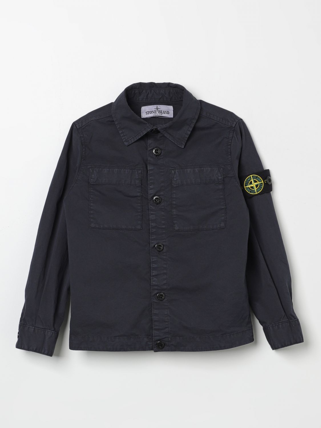 Stone Island Junior Shirt STONE ISLAND JUNIOR Kids colour Blue